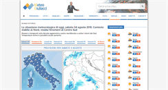 Desktop Screenshot of meteogiuliacci.it